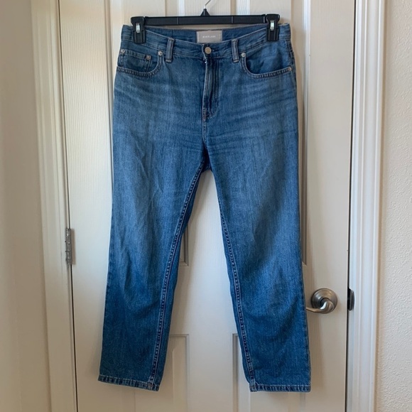 Everlane medium wash Regular lightweight relaxed ankle Jeans size 28 - Picture 1 of 10